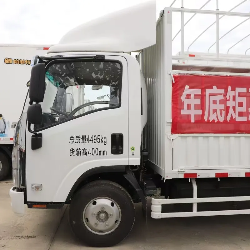 Однорядный бортовой грузовик Qingling Isuzu KV100 (1)